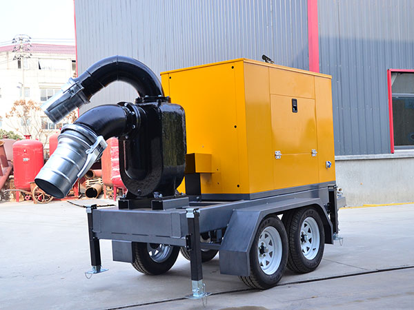 大流量防汛排澇移動泵車