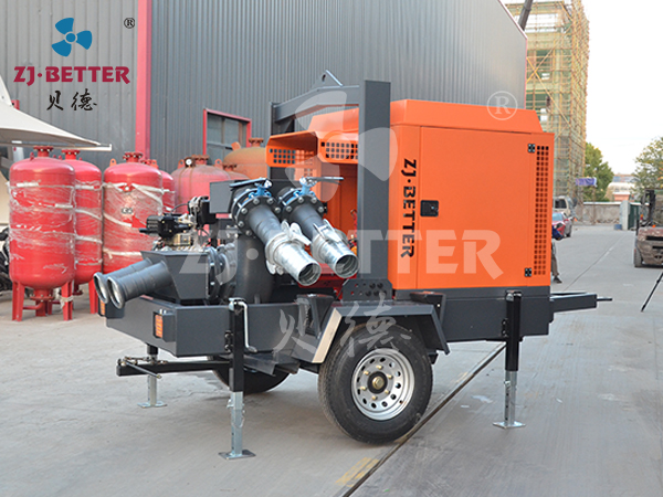 柴油機移動排水泵車